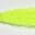 Bright yellow-green synthetic fiber strand.