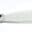 A shiny white fishing lure with a large black eye.